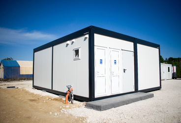 Oficiu – Construcție modulară Steelbox, 42 m²