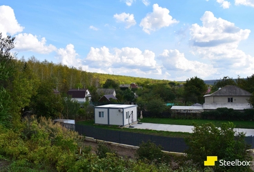 Casă de vară Steelbox cu 2 module (60x30) 