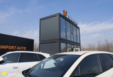 Oficiu pentru parcare auto - 2 etaje cu scară