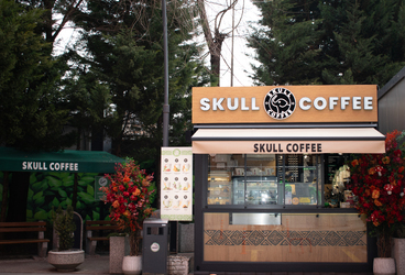 Skull Coffee, Chișinău (MallDova) – Construcție modulară Steelbox, 12 m²