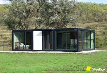 Casă Steelbox cu 3 module (80x35)