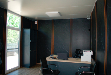 Cars Rent, Chișinău (Botanica) – Construcție modulară Steelbox, 27 m²