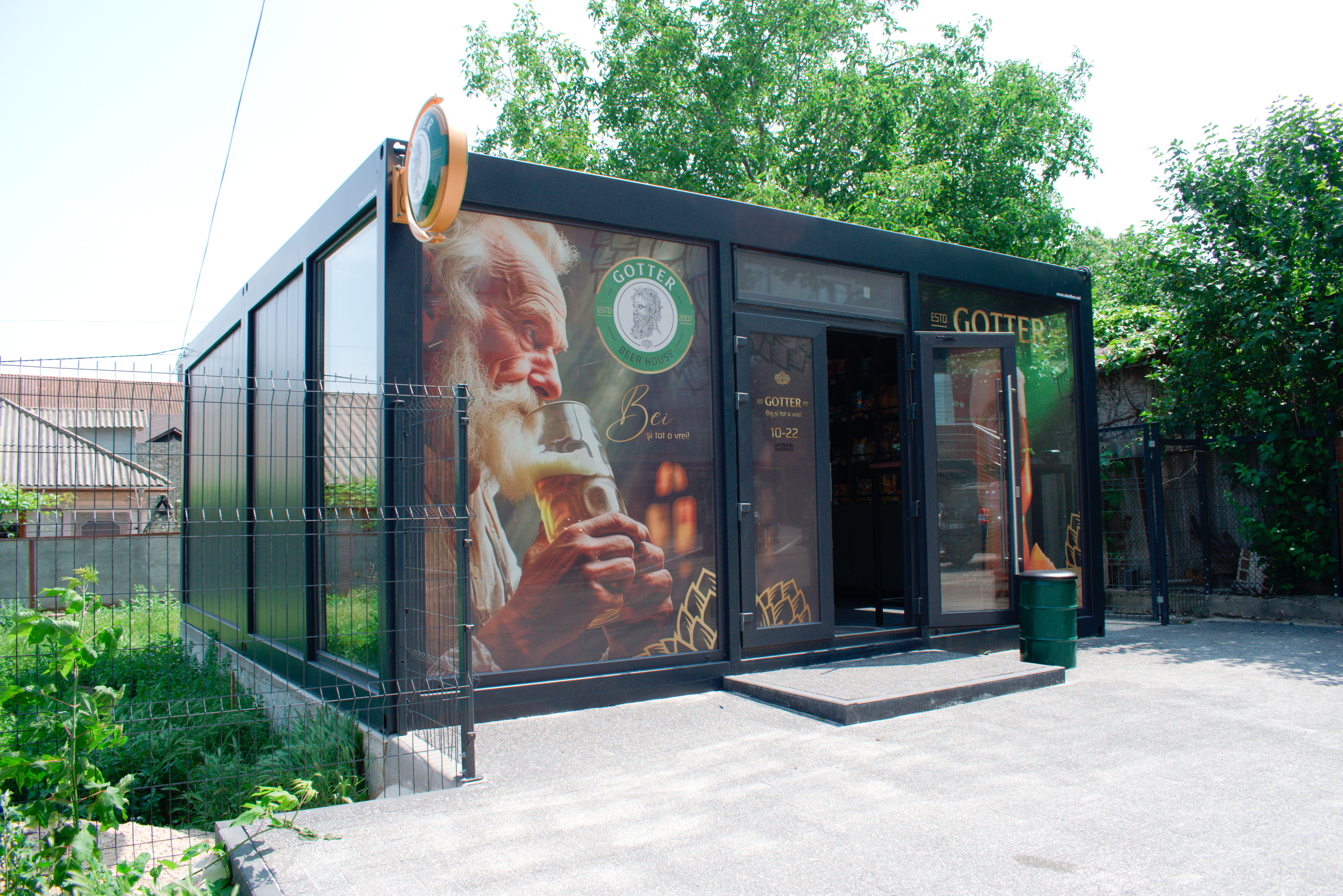 Când timpul înseamnă bani: avantajele unui magazin container modular pentru afaceri construcție modulară Berărie