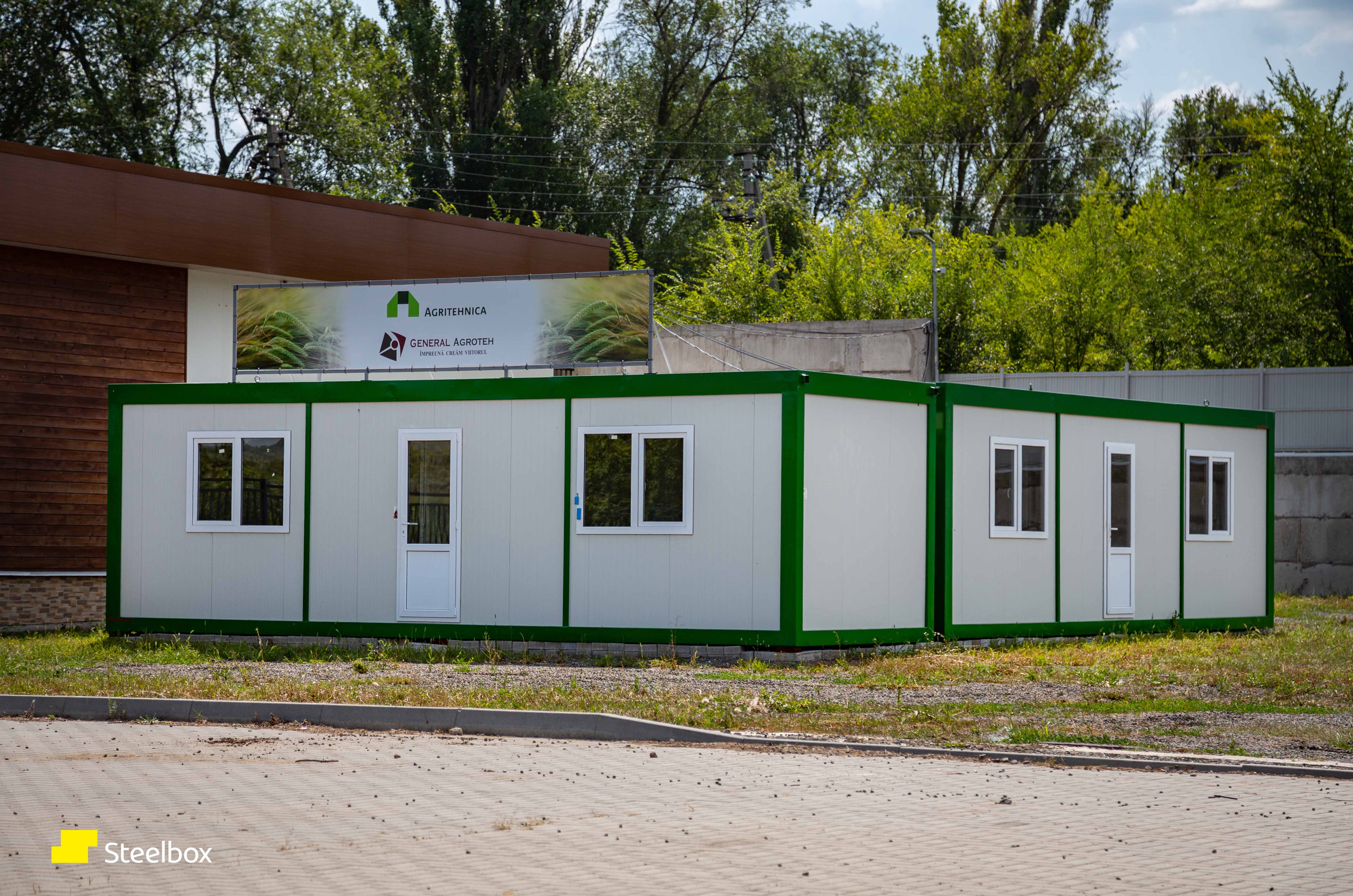 Ferma Neolacta: birou modular de 70 m² pentru administrarea activității direct din fermă birou_modular_steelbox